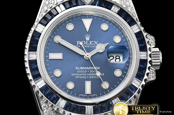 1222 SoftTouch ROLSUB0264A – Submariner 116619 Blue Diam SS SS Blue GSF A 1032